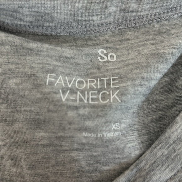SO Light Grey tshirt, XS, NWOT - Picture 3 of 6